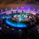 Nearly a billion people watched 59 Productions’ video projections (the house in the middle) during the London 2012 Olympics opening ceremony.